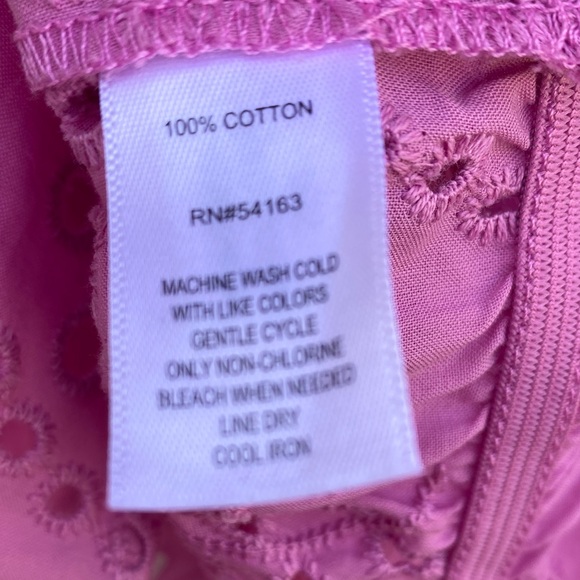 Marc New York Eyelet Blouse Set - Red and Purple - Picture 8 of 10